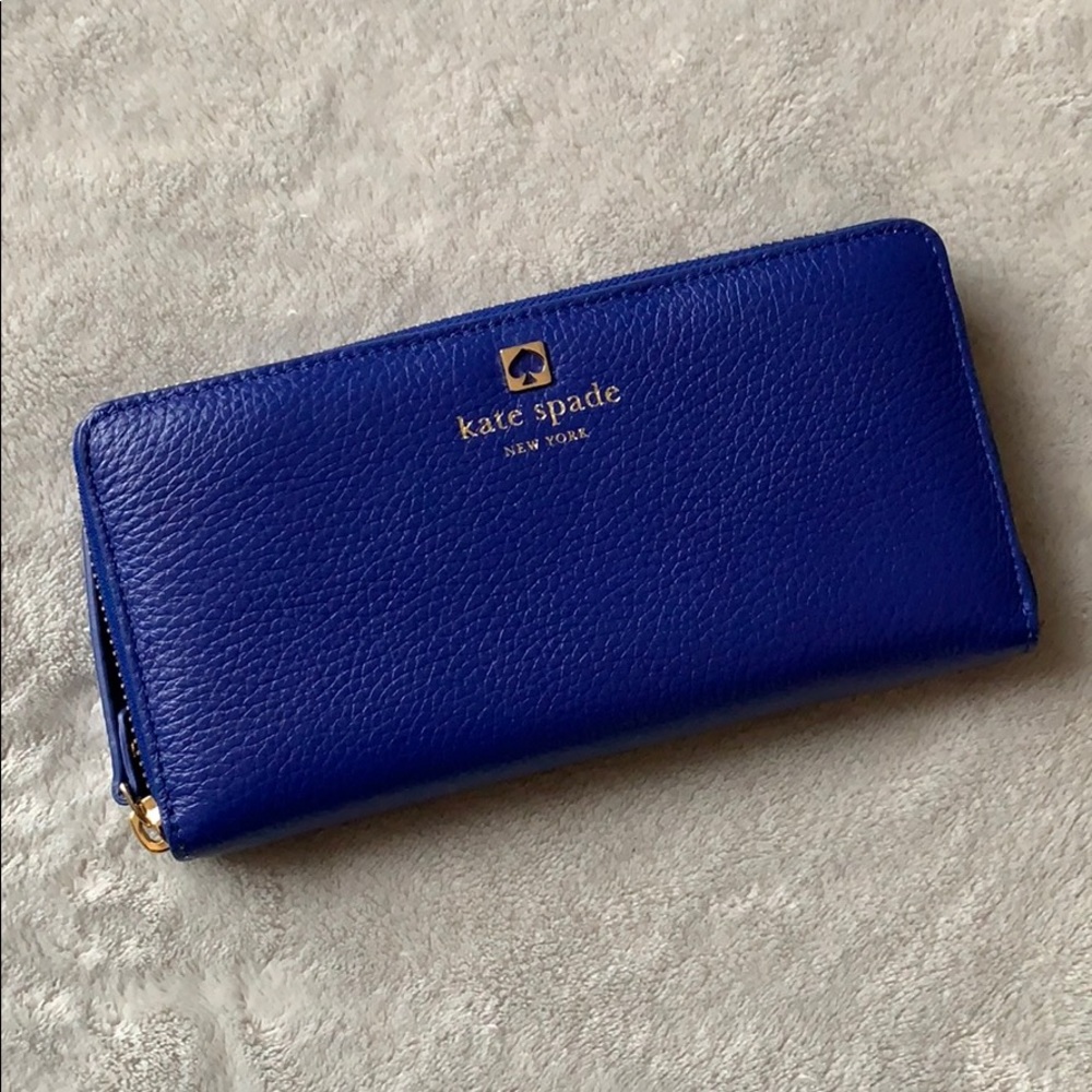 Kate Spade Blue Wallet